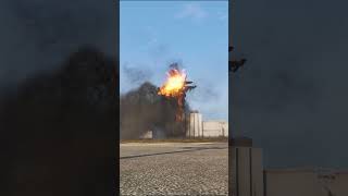 F35 vertical landing failure engine fire [upl. by Juliane]