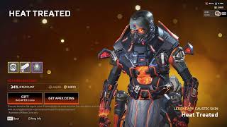 APEX LEGENDS  Caustic  Legendary  Heat Treated [upl. by Gasparo]