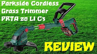 Parkside Cordless Grass Trimmer PRTA 20 LI C3  trimeris is lidl [upl. by Waldos401]