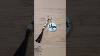 This is a memorial keychain I made for an order awhile ago Im just behind on posting [upl. by Oileve386]