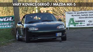 Váry Kovács Gergő  Mazda MX5  Orfű Szlalom 2024  TheLepoldMedia [upl. by Maddis550]