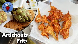 Artichauts frits  Une recette INCROYABLE et très facile [upl. by Aivlys144]