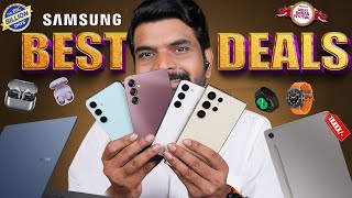 Samsung Great Offers on Amazon and Flipkart Sale ft Galaxy A14 S23FE S23 etc [upl. by Notgnimer]