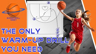 The Only WarmUp Drill Your Youth Basketball Team Needs [upl. by Hannahc]