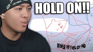 GroovyRoom  Yes or No Feat HUH YUNJIN of LE SSERAFIM Crush Official Lyric Video  REACTION [upl. by Linneman]