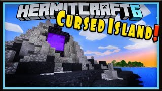 Hermitcraft Season 6 Cursed Portal Island Design Minecraft 113 survival lets play Ep2 [upl. by Svensen]