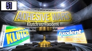 Denture Adhesives Fixodent vs Klutch [upl. by Hulbert]