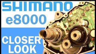 Shimano e8000 eBike Motor Closer Look [upl. by Jennilee]