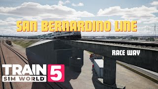 Train sim world 5 San Bernardino Line Race Way MP36PH3C [upl. by Ativad]