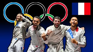 The French Team wakes up for the Olympics  Sabre Compilation 🇫🇷 [upl. by Spatz]