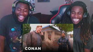 Ice Cube Kevin Hart And Conan Share A Lyft Car  SmokeCounty JK Reaction [upl. by Chabot]