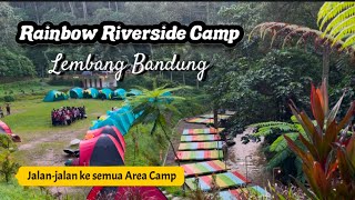 Camping Syahdu di RAINBOW RIVERSIDE Camp Maribaya Lembang [upl. by Aicilaanna]