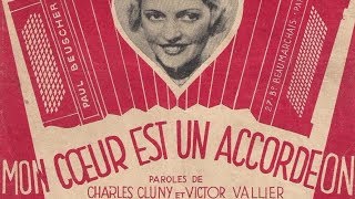 Marcels  Mon cœur est un accordéon  1935 [upl. by Eenhpad]