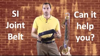 How To Use An SI Belt To Relieve Your Sacroiliac Joint Pain [upl. by El629]