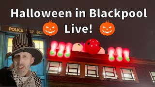 Halloween in Blackpool Live [upl. by Lekzehcey295]