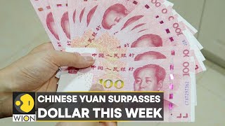 Chinese Yuan surpasses dollar becomes most traded foreign currency on the Moscow Exchange  WION [upl. by Krystin]