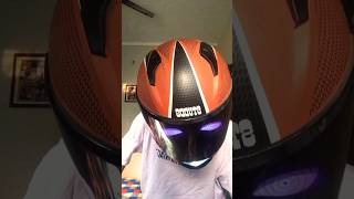 Helmet eyes bike racer bikelovers stunt helmet magic [upl. by Aleunamme554]