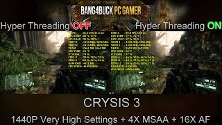 Is The Intel i7 5930K Faster In Gaming With Hyper Threading OFF [upl. by Grim]