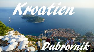 Kroatienurlaub Dubrovnik mit Stadtrundgang Festungsmauer Seilbahn und Kajaktour  Vlog 182 [upl. by Wertheimer]