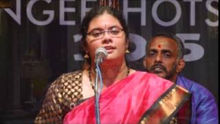 Amrutha Venkatesh  Vishveshwar  Swathi Sangeethotsavam 2015  Kuthiramalika Palace [upl. by Tenrag]