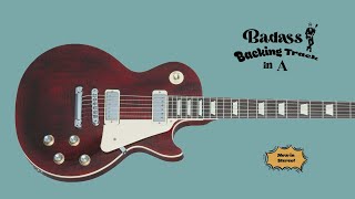 Badass Hard Rock Blues Guitar Backing Track in A 12 bar Blues 110 BPM [upl. by Waddle]