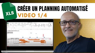 Elaborer Planning Automatique Avec Excel [upl. by Auoz]