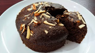 Without Oven Fluffy amp Moist Semolina Chocolate Cake  Easy amp Delicious Suji  Rava Cake [upl. by Louisette507]