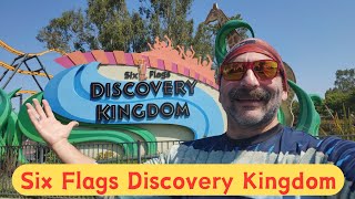 Frustrated Day at Flags Discovery Kingdom  Credits 161167 [upl. by Elleinnod]