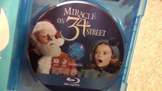 Miracle on 34th Street 65th Anniversary Edition BluRay Unboxing [upl. by Dombrowski]