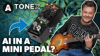 AI Tech in a Mini Pedal  New TONEX One Modeller [upl. by Blount]