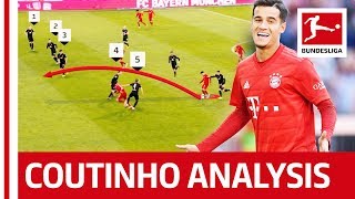 What makes Philippe Coutinho so Good  Bayerns Genius Playmaker [upl. by Figone]