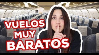 VUELOS BARATOS ✈ ¿Como conseguir  9 TRUCOS que NO conoces [upl. by Raji264]