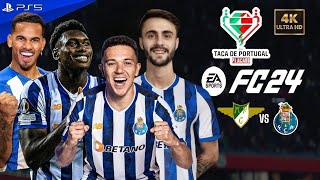 FC 24  Moreirense vs FC Porto  Taça de Portugal Full Match 2024 ft Samu Galeno Pepê  PS5™ 4K60 [upl. by Ottie518]