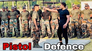 Pistol Defence With Commando  Commando Fitness Club [upl. by Aicemaj423]