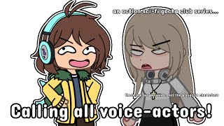 Introducing our new Voice Acted Gacha Club Series [upl. by Nelyt30]