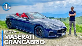 Maserati GranCabrio 2024 VA A 300 KMH con 4 POSTI quotveriquot [upl. by Sancho]