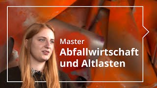 Master Abfallwirtschaft und Altlasten [upl. by Nwahsar]