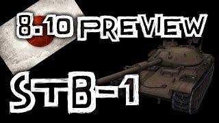 World of Tanks  810 Preview  STB1 [upl. by Bashee368]