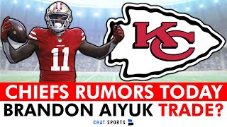 Chiefs Trading For Brandon Aiyuk Odell Beckham Wants 15 Million Draft Jalin Hyatt In Round 1 [upl. by Haisej]