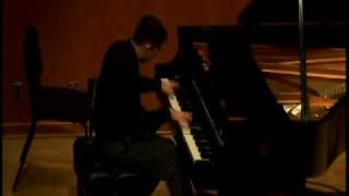 Ginastera  Sonata No 1 4th mvmt Kevin Hobbs piano [upl. by Maon]