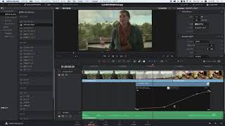 【DaVinci Resolve 15】22 エディット／エフェクトをつけて映像を切り替える（トランジション） [upl. by Ainitsirhc12]