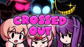 Crossed Out Literature  FNF Crossed Out  Dual Mix  Indie Cross x Doki Doki Takeover [upl. by Gerome]