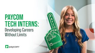 Paycom Tech Interns Developing Careers Without Limits [upl. by Esyak630]