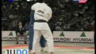 JUDO 1999 World Championships Shinichi Shinohara 篠原 信 JPN  Jerome Dreyfus FRA [upl. by Noakes]