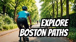 Boston Cycling Route  Kendall Square Cambridge to Somerville Community Path Pt 2 [upl. by Nairrod]