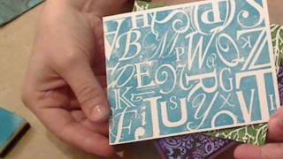 USARTQUEST  Stamping with PrintMakers and Perfect Pigment [upl. by Reseta]