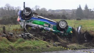 Galway International Rally 2024 Crash Sideways amp Action [upl. by Kimble992]