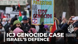 ICJ genocide case Israel wraps up defence against allegations [upl. by Nairbo]