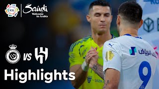 Al Nassr v Al Hilal  RSL Highlights presented by Visit Saudi [upl. by Bettina]