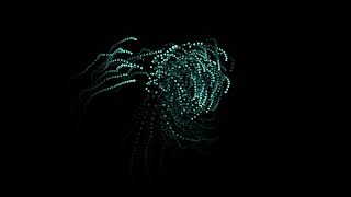 Swirling Particle Flock Psychedelic Visualizer [upl. by Iilek]